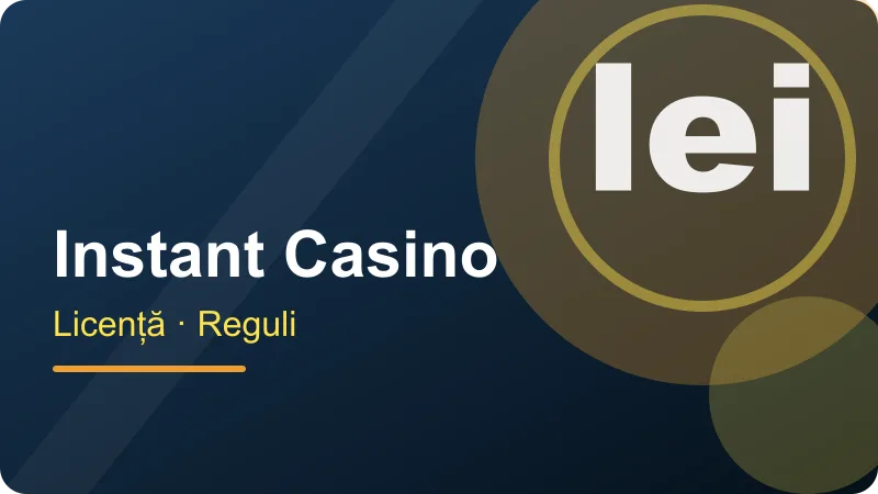Instant Casino – Cashback-ul de luni la Instant Cashback-ul de luni la Instant – ilustrație pentru secțiunea Instant Casino